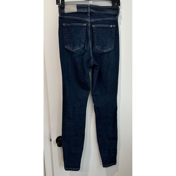 Everlane The Way High Clean Front Skinny Jean Dark Wash Denim, 26‎ - Picture 3 of 8